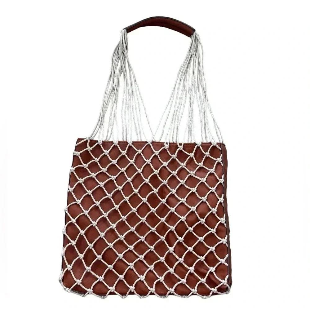 Shoulder Bag for Ladies Vintage Female Handbag Hollow Out Fashion Bag - Picture 5 of 11